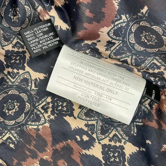 Vintage Cosa Nova Oversized Leather Jacket - Picture 4 of 8